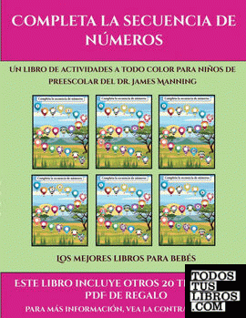Los mejores libros para bebés (Completa la secuencia de números)