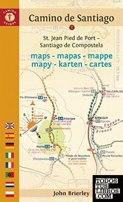 Mapa Camino de Santiago