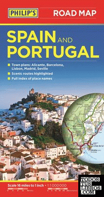 PHILIP'S SPAIN AND PORTUGAL ROAD MAP