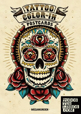 TATTOO COLOUR-IN POSTCARDS