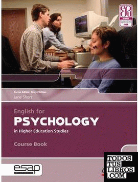 ENGLISH FOR PSYCHOLOGY IN HIGHER EDDUCATION STUDIES COURSE BOOK WITH AUDIO CD´S