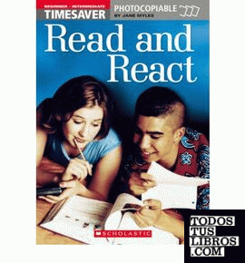 TIMESAVER READ AND REACT ELEM PRE-INT