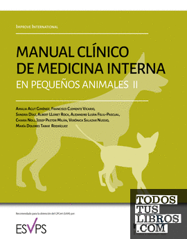 Manual clínico de Medicina Interna en pequeños animales. Volumen II