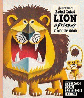 LION AND FRIENDS - POP UP BOOK