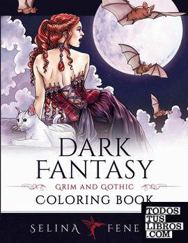 Dark Fantasy Coloring Book