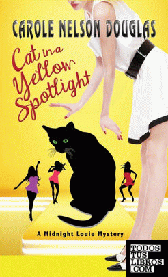 Cat in a Yellow Spotlight