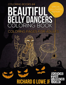 Beautiful Belly Dancers Coloring Book