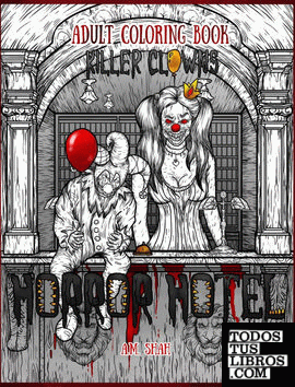 Adult Coloring Book Horror Hotel