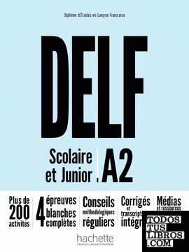 DELF A2 SCOLAIRE ET JUNIOR + DVD