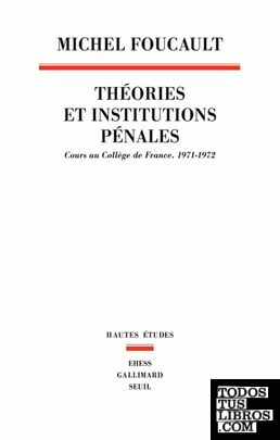 THEORIES ET INSTITUTIONS PENALES