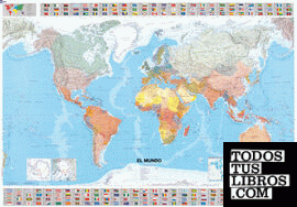 Mapa en tubo El Mundo