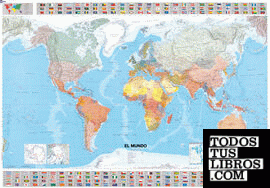 Mapa plastificado El Mundo