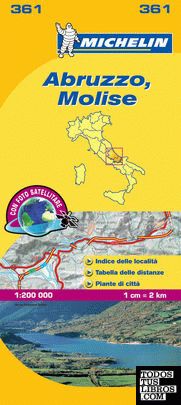 Mapa Local Abruzzo, Molise