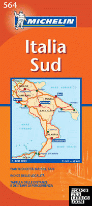 Mapa Regional Italia Sud