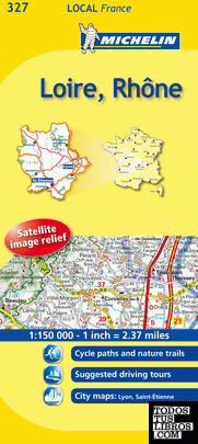 Mapa Local Loire, Rhône