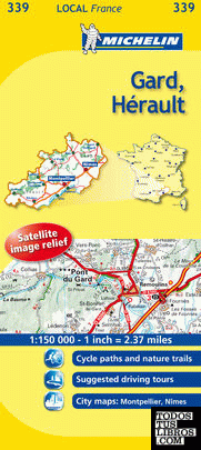 Mapa Local Gard, Hérault