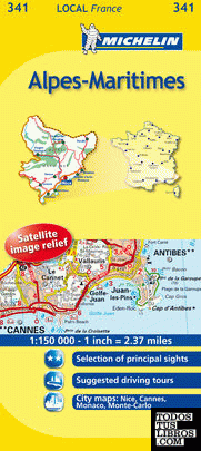 Mapa Local Alpes-Maritimes