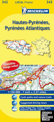 Mapa Local Hautes-Pyrénées, Pyrénées-Atlantiques