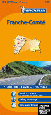 Mapa Regional Franche Comté