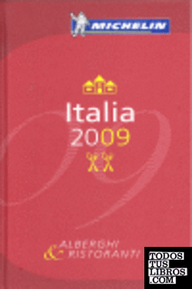 GUIA ITALIA 2009 MICHELIN