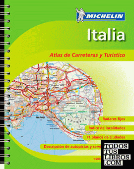 Atlas de carreteras y turístico Italia