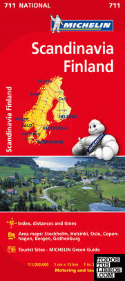 Mapa National Escandinavia Finlandia