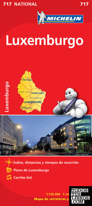 Mapa National Luxemburgo