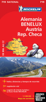 Mapa National Alemania BENELUX Austria Rep. Checa