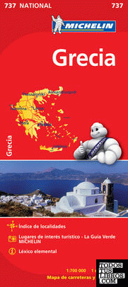 Mapa National Grecia