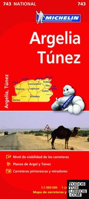 Mapa National Argelia Túnez