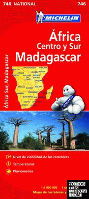 Mapa National África Centro-Sur, Madagascar