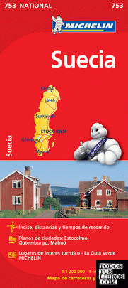 Mapa National Suecia