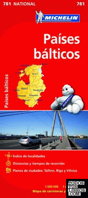 Mapa National Países Bálticos