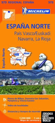 Mapa Regional País Vasco/Euskadi, Navarra, La Rioja