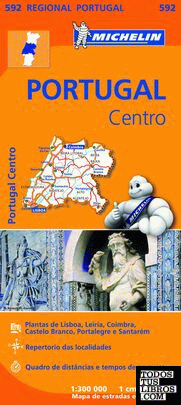 Mapa Regional Portugal Centro