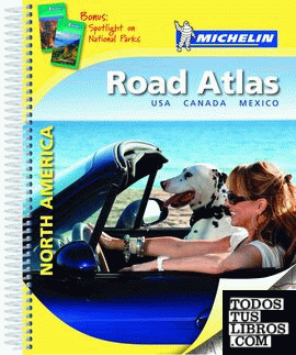 Road Atlas North America - USA, Canada, Mexico