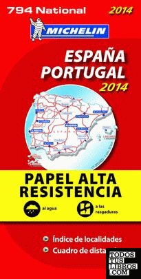 Mapa National España - Portugal "Alta Resistencia"
