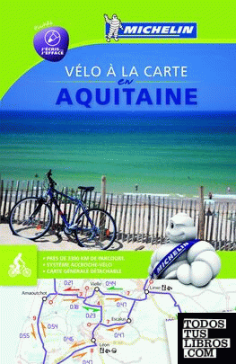 Mapa Aquitaine à Vélo