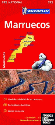 Mapa National Marruecos