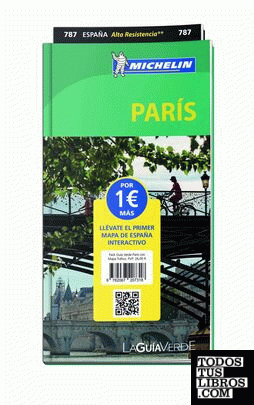Pack Guía Verde París con Mapa Tráfico