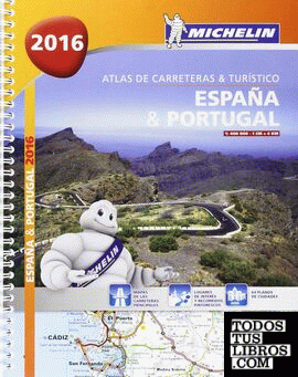 Atlas de carreteras y turístico España & Portugal (formato A-4)