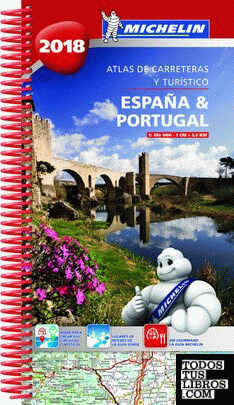 España & Portugal 2018 (Atlas de carreteras y turístico )