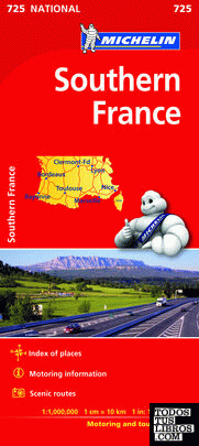 Mapa National Francia Sur