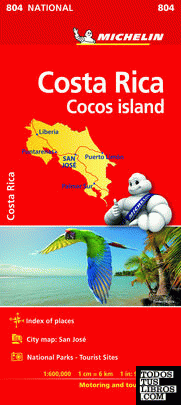 Mapa National Costa Rica