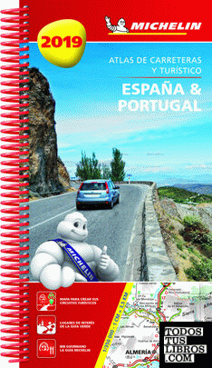 España & Portugal 2019 (Atlas de carreteras y turístico )