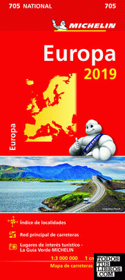 Mapa National Europa