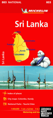 Mapa National Sri Lanka