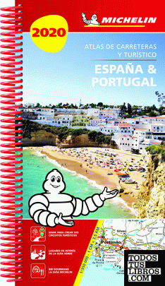 España & Portugal 2020 (Atlas de carreteras y turístico )