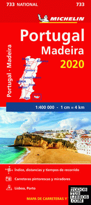 Mapa National Portugal, Madeira 2020
