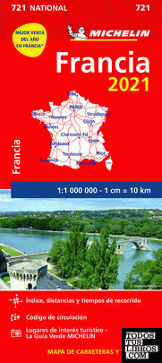 Mapa National Francia 2021